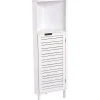 * Meubles Salle De Bain>Colonne D Angle Mdf 1 Niche 1 Porte 1 Etagere Miami