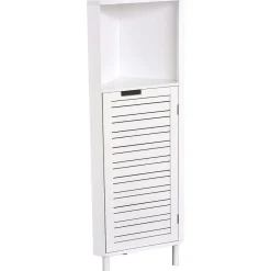 * Meubles Salle De Bain>Colonne D Angle Mdf 1 Niche 1 Porte 1 Etagere Miami