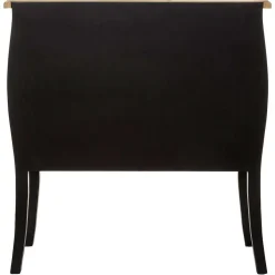 Atmosphera Commodes>Commode 3 Tiroirs Noir Chrysa