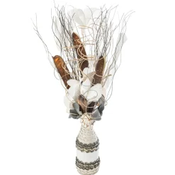 Atmosphera Composition Et Vase Osier H.50Cm- Compositions Florales