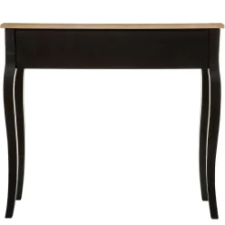 Atmosphera Tables Consoles></noscript>Console 2 Tiroirs Noir Chrysa