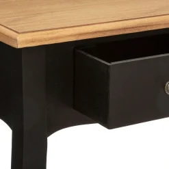 Atmosphera Tables Consoles></noscript>Console 2 Tiroirs Noir Chrysa