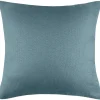 maxibazar Copenhague Coussin 50X50Cm Aqua- Rideaux Occultants Et Coussins