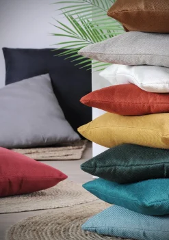 maxibazar Copenhague Coussin 50X50Cm Lin- Rideaux Occultants Et Coussins