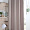 maxibazar Copenhague Occultant Polaire 140X260Cm Lin- Rideaux Occultants Et Coussins