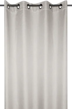 maxibazar Copenhague Occultant Polaire 140X260Cm Ecru- Rideaux Occultants Et Coussins