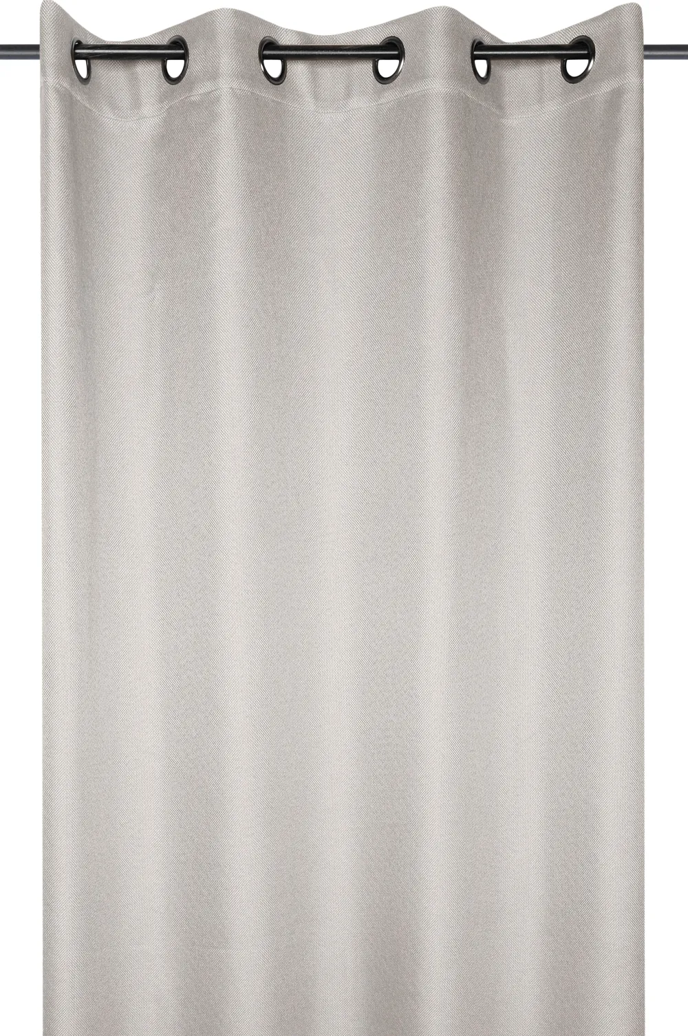 maxibazar Copenhague Occultant Polaire 140X260Cm Ecru- Rideaux Occultants Et Coussins