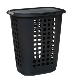 Soin Du Linge|Five Corbeille Ferme 63L Hugger Gris Fonce