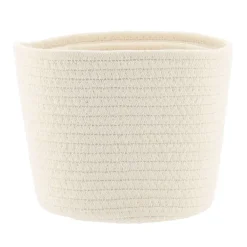 Rangement Salle De Bain|* Corbeille Naturel Marron Chine D.19X16Cm