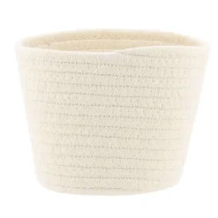 Rangement Salle De Bain|* Corbeille Naturel Marron Chine D.15X12Cm