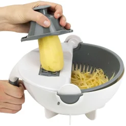 Preparation|* Coupe Legume Avec Passoire Integree 8 En 1