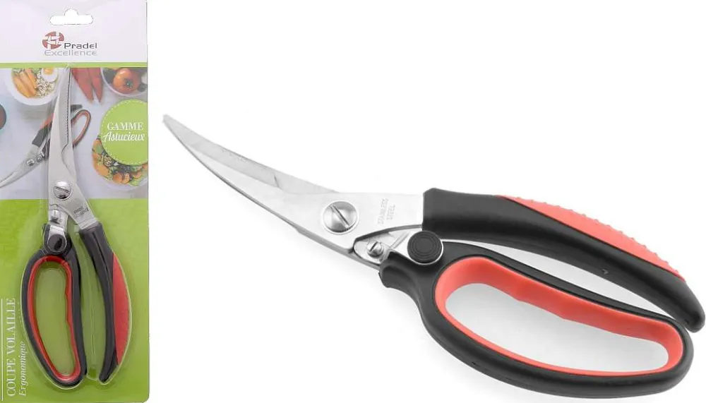 Preparation|* Coupe Volaille Manche Plastique Ergonomique