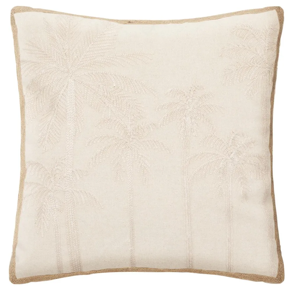 maxibazar Coussin Brode Recycle Sea View 40X40Cm- Textile Deco