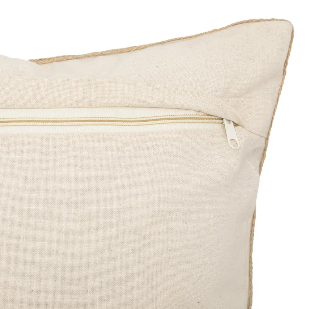 maxibazar Coussin Brode Recycle Sea View 40X40Cm- Textile Deco