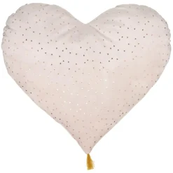 Atmosphera Coussin Coeur Rose- Coussins