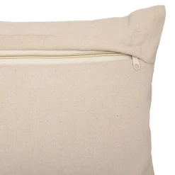 maxibazar Coussin Coton Bio Patch Origines 30X50Cm- Textile Deco