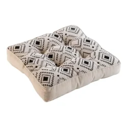 maxibazar Coussin De Sol 40X40X8Cm Imprime Nalika- Matelas Et Coussins De Sol