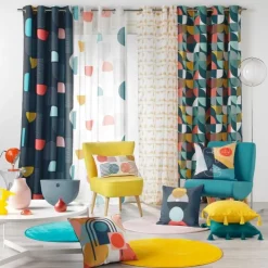 maxibazar Coussin Dehoussable 45X45Cm Imprime Iggy- Coussins Deco