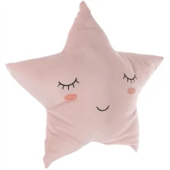 Atmosphera Coussin Etoile Memoire Rose- Coussins