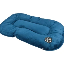 Couchage Et Transport|* Coussin Flocon Reversible 117X72Cm Patchy Emeraude Charbon