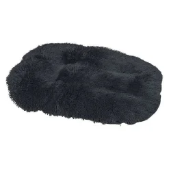 Couchage Et Transport|* Coussin Flocon Reversible 87X55X5Cm Fluffy Anthracite