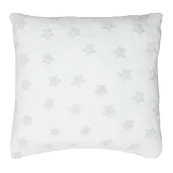 maxibazar Coussin Phosphorescent Etoile Blanc 40X40Cm- Coussins