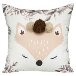 Atmosphera Coussin Renard Pompons- Coussins