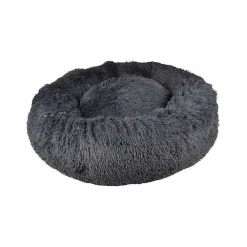 Couchage Et Transport|* Coussin Rond Apaisant D.75X24Cm Fluffy Anthracite