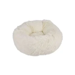 Couchage Et Transport|* Coussin Rond Apaisant Fluffy 55X25Cm Ecru
