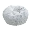 Couchage Et Transport|* Coussin Rond Apaisant 55X25Cm Fluffy Blanc Chine