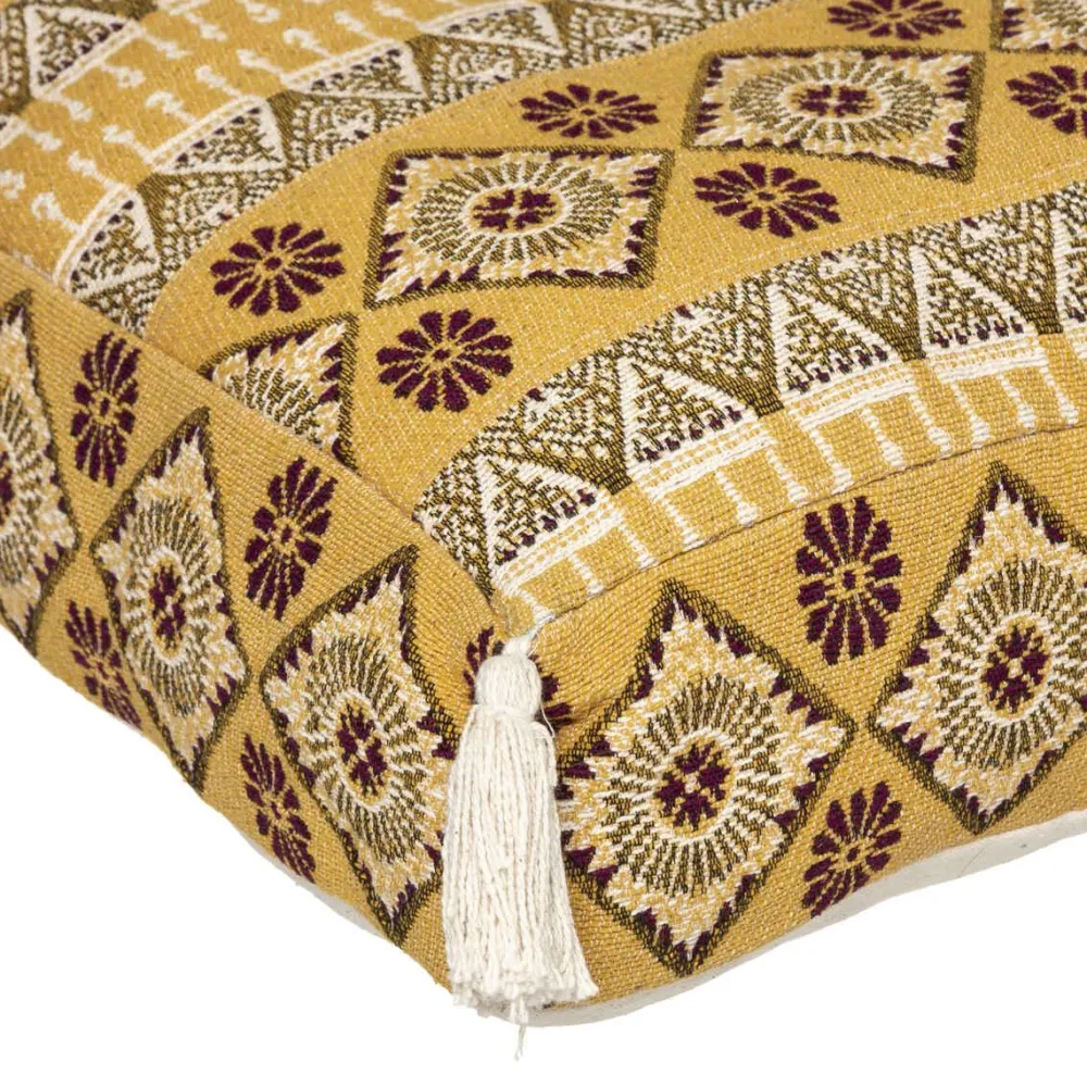 Atmosphera Coussin Sol Jacquard Nam Nam D.48X48X14Cm- Matelas Et Coussins De Sol