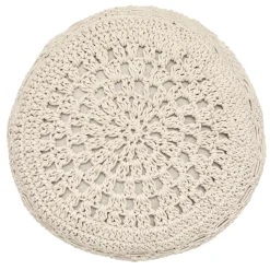 Atmosphera Coussin Sol Macram Palm D.44X18Cm- Matelas Et Coussins De Sol