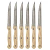 Preparation|Five Couteau A Steak Bois X6 Pièces