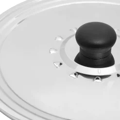 Cuisson|Five Couvercle Acier Inox 22 A 26Cm