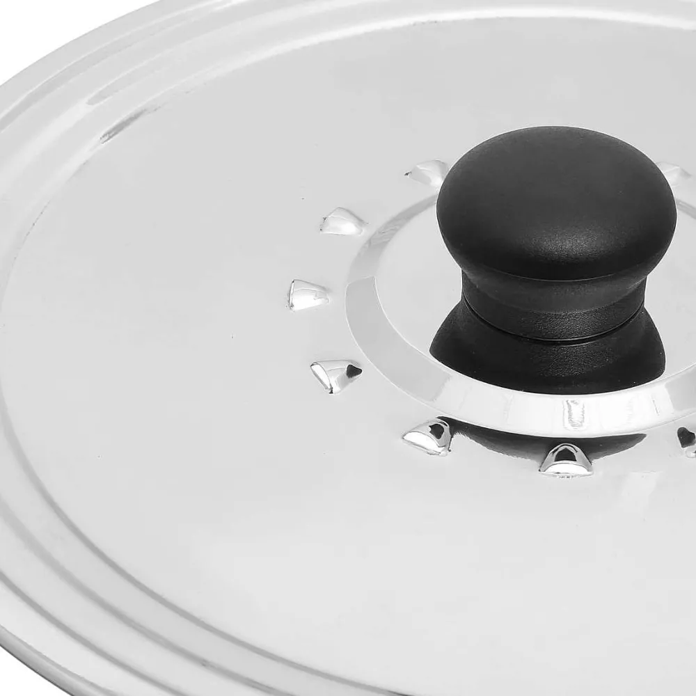 Cuisson|Five Couvercle Acier Inox 22 A 26Cm