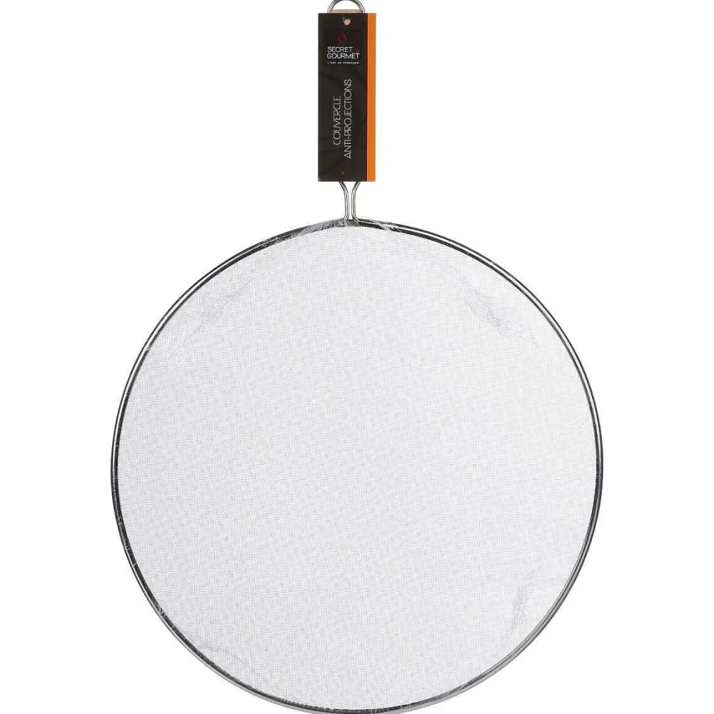 Cuisson|Five Couvercle Anti Projection Manche Bois 33Cm