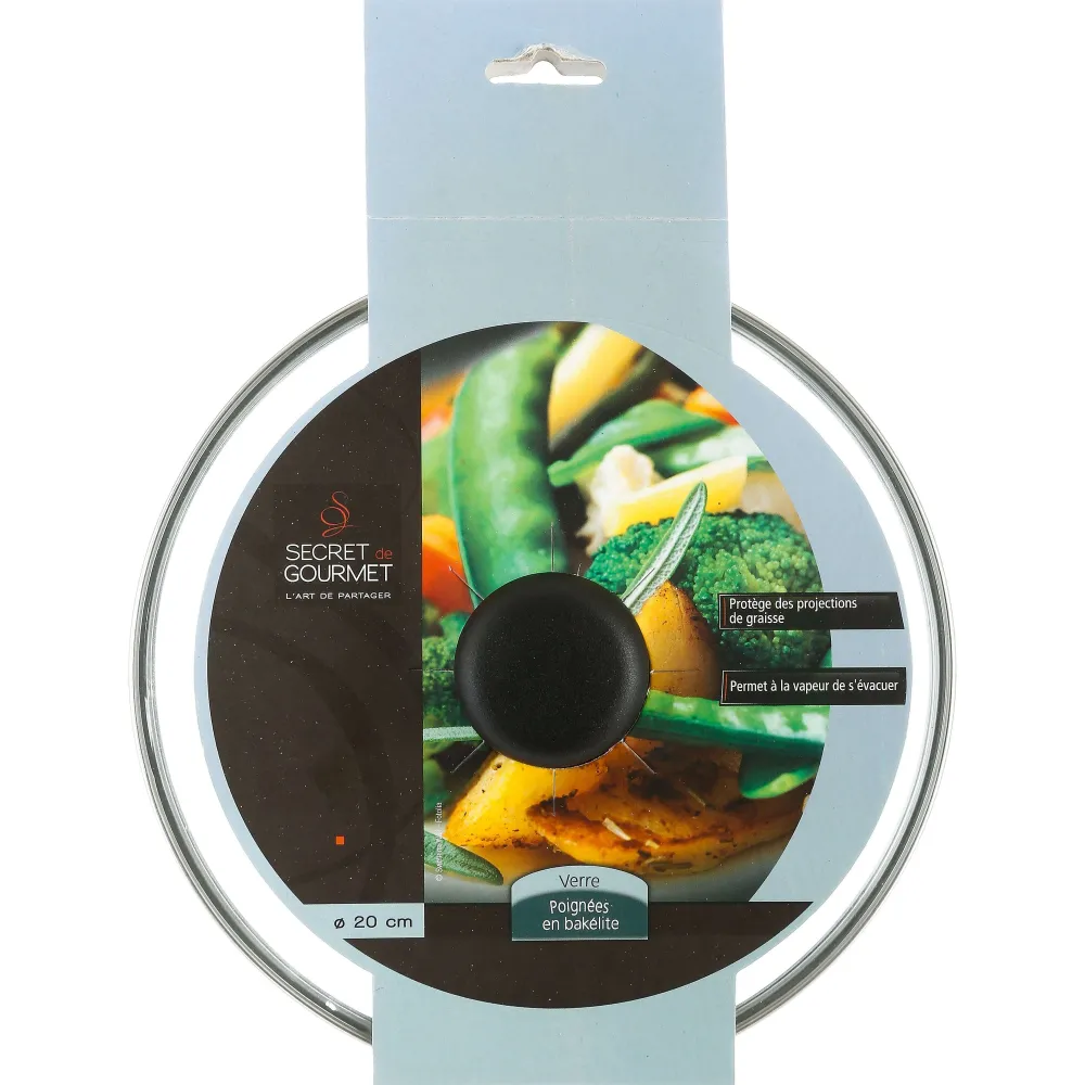 Cuisson|Five Couvercle Verre D.20Cm