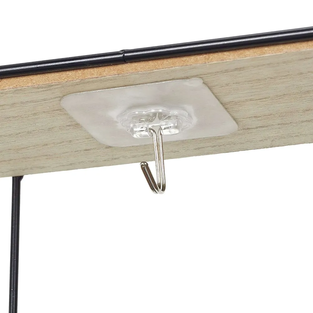 Bazar Malin|* Crochet Adhesif Repositionnable X10 Pièces