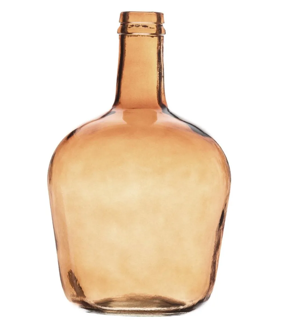 maxibazar Dame Jeanne 4L Ambre- Vases A Poser