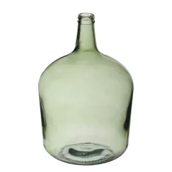 maxibazar Dame Jeanne 12L Vert Olive- Vases A Poser