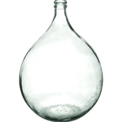 Atmosphera Dame Jeanne Verre Recycle Transparent H.56Cm- Vases A Poser