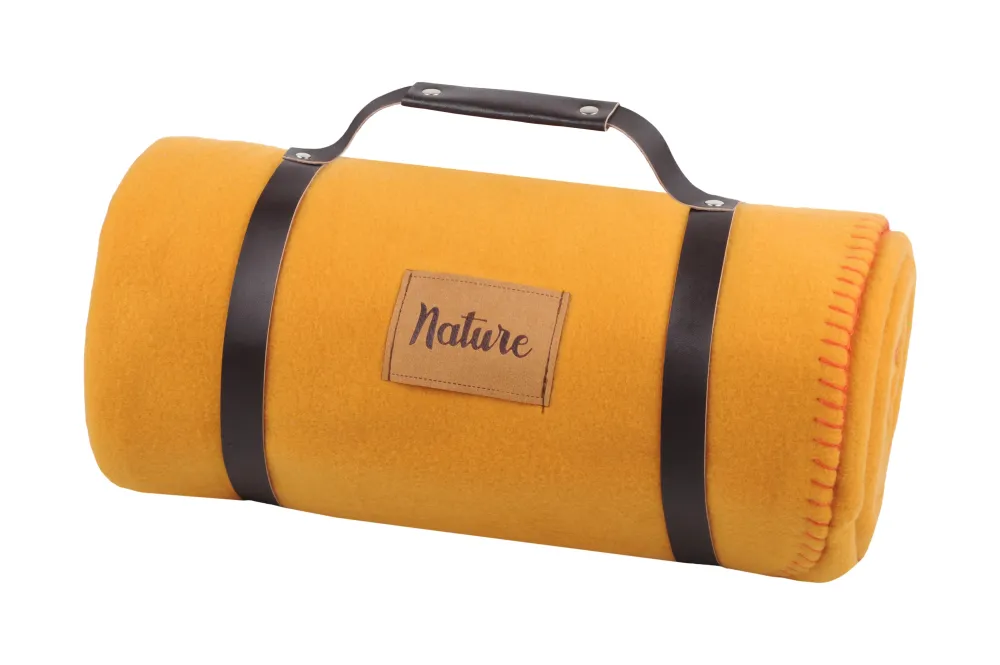 maxibazar Dawson Plaid 130X150Cm Curry- Plaids