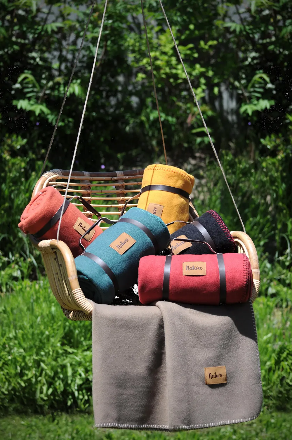 maxibazar Dawson Plaid 130X150Cm Emeraude- Plaids