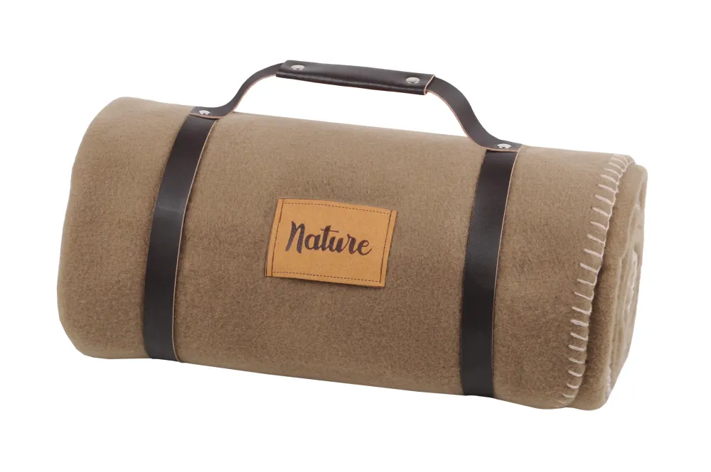 maxibazar Dawson Plaid 130X150Cm Taupe- Plaids