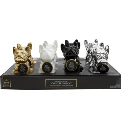 maxibazar Deco Mini Bulldog Ceramique 10Cm- Objets De Decoration
