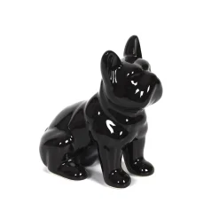 maxibazar Deco Mini Bulldog Ceramique 10Cm- Objets De Decoration