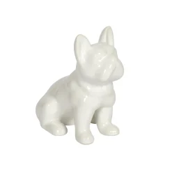 maxibazar Deco Mini Bulldog Ceramique 10Cm- Objets De Decoration