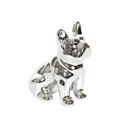 maxibazar Deco Mini Bulldog Ceramique 10Cm- Objets De Decoration