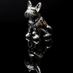 maxibazar Deco Mini Bulldog Ceramique 10Cm- Objets De Decoration