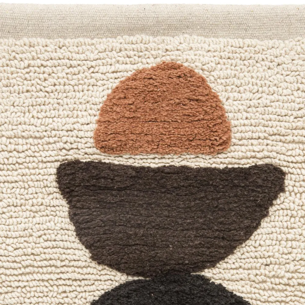 maxibazar Deco Mural Tissu Origines 40X60Cm- Decoration Murale